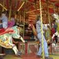 On the carousel, The Henham Steam Fair, Henham, Suffolk - 19th September 1990