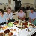 A ploughman's lunch, The Annual Cider Making Event, Stuston, Suffolk - 11th October 1990
