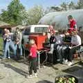 The work is over, The Annual Cider Making Event, Stuston, Suffolk - 11th October 1990