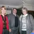 Janet, David and Linda in Merrick Hill, Carol Singing and Late Night Shopping, Stuston, Diss and Harleston, Norfolk - 16th December 1990