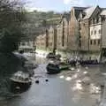 The quayside in Totnes, Totnes Pre-Christmas, Devon - 19th December 1990