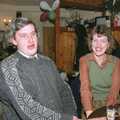 Angela's friends in Boater's Wine Bar , Totnes Pre-Christmas, Devon - 19th December 1990