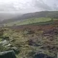 A view of Dartmoor, Totnes Pre-Christmas, Devon - 19th December 1990