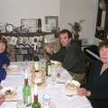 Geoff, Mother, Mike and Brenda, Pre-Christmas Dinner and a Next-Door Do, Stuston, Suffolk - 20th December 1990