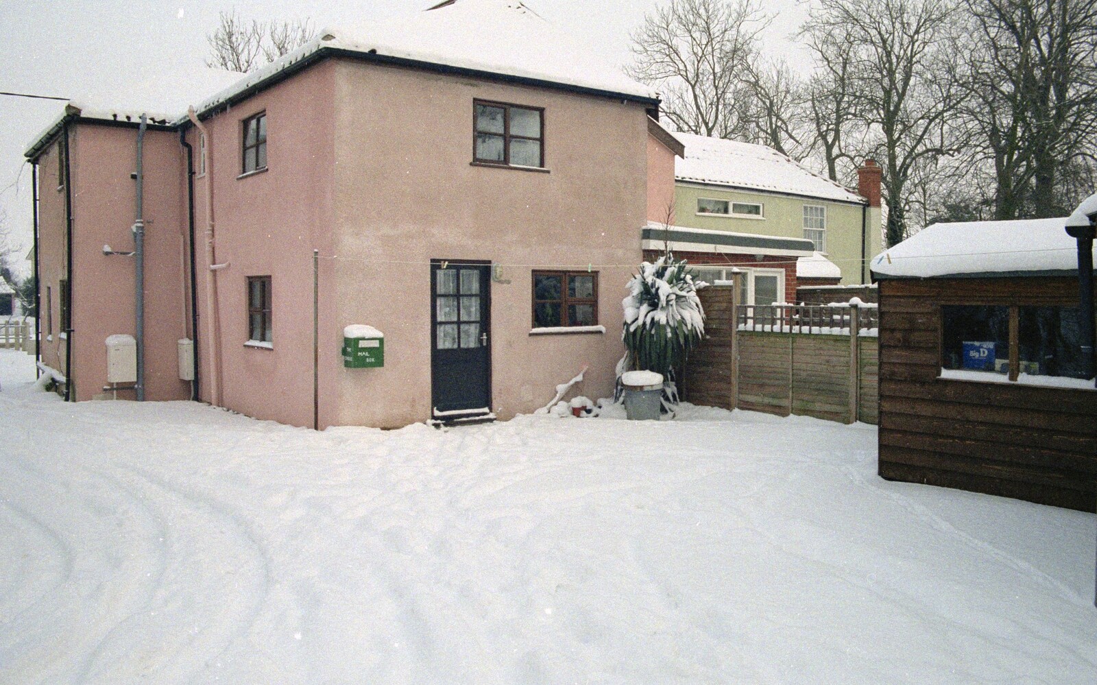 The Stables from Snow Days, Stuston and Norwich, Suffolk and Norfolk - 4th February 1991