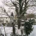 A wintry tree, Snow Days, Stuston and Norwich, Suffolk and Norfolk - 4th February 1991