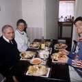 Maria's parents do roast dinner in Farnborough, Bernie and the Porch, The Stables, Stuston, Suffolk - 15th March 1991