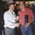 Kevin Burrows presents Glenfiddich to John Chapman, BPCC Printec Reunion at The Brome Swan, Suffolk - 20th February 1991