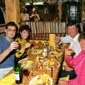 Steve, Sam, Geoff and Brenda, Pedros and Daffodils, Norwich and Billingford, Norfolk - 20th April 1991