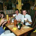 Massive balls of ice cream, Pedros and Daffodils, Norwich and Billingford, Norfolk - 20th April 1991