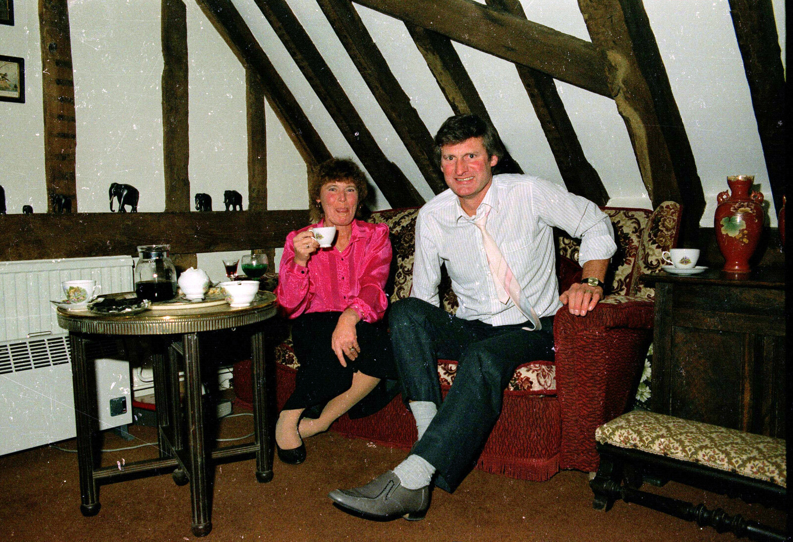Brenda and Geoff from Pedros and Daffodils, Norwich and Billingford, Norfolk - 20th April 1991