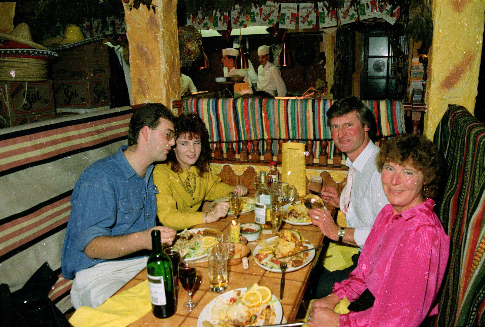 In Pedro's from Pedros and Daffodils, Norwich and Billingford, Norfolk - 20th April 1991