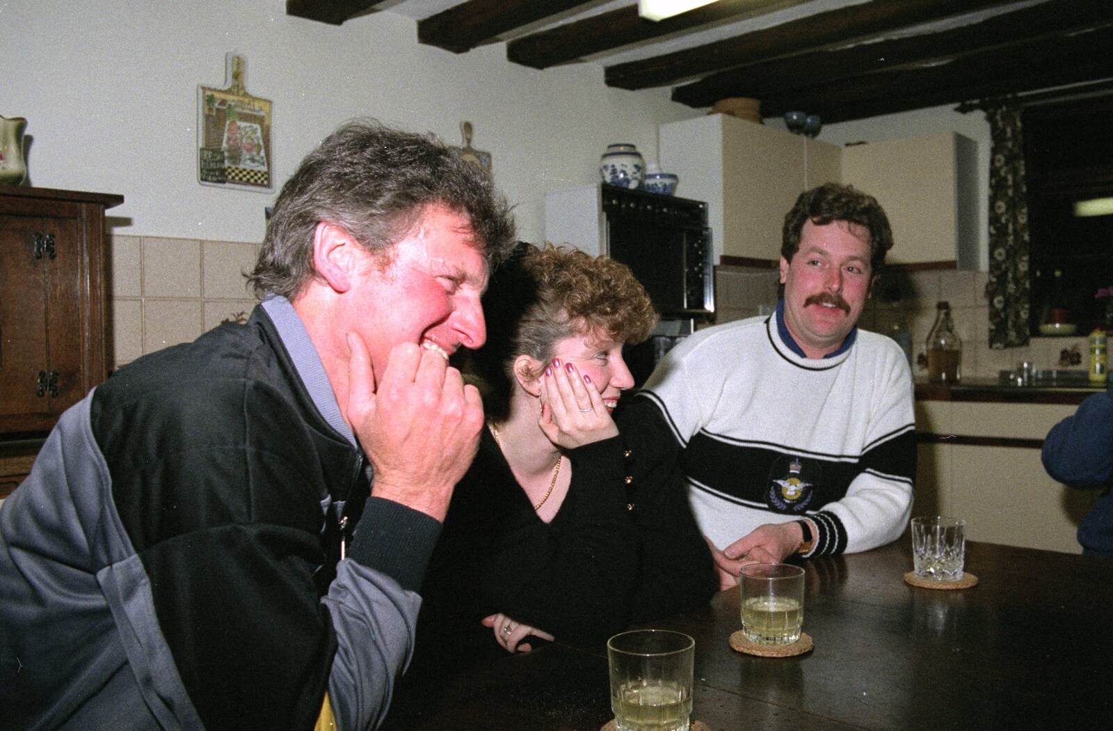 There's another cider night in Stuston from A Little Clacton Party and the Polling Caravan, Stuston, Suffolk - 4th May 1991