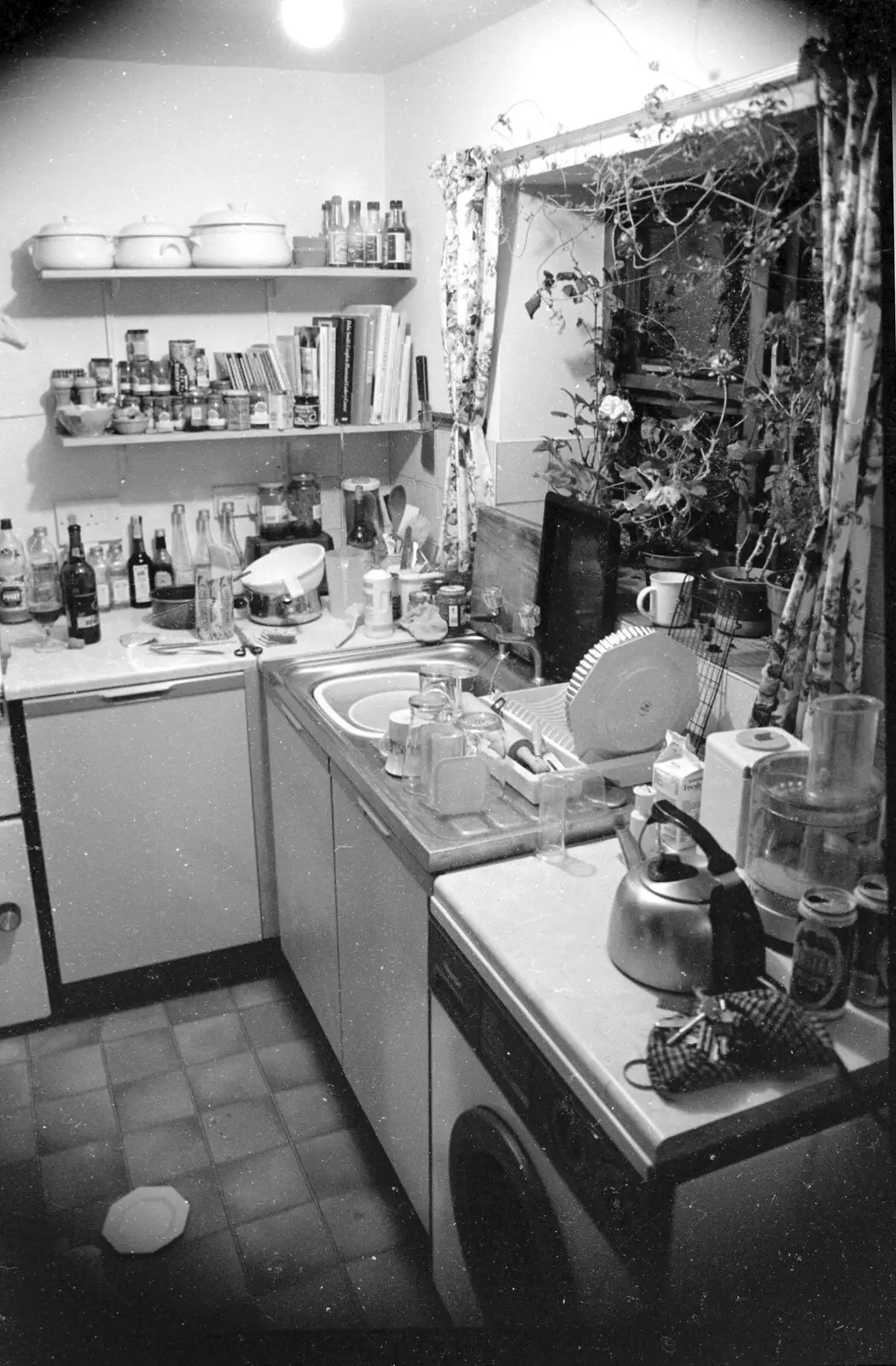 The kitchen of The Stables in Stuston, from Nosher Leaves BPCC Business Magazines, Colchester, Essex - 18th July 1991