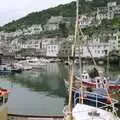 Fishing boats in the mystery harbour, Plymouth and The Chapel, Hoo Meavy, Devon - 25th July 1991