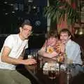 Dobbs, Kate and Dave, Plymouth and The Chapel, Hoo Meavy, Devon - 25th July 1991