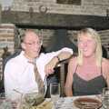 Kipper and Sue, Nosher's Dinner Party, Stuston, Suffolk - 14th September 1991