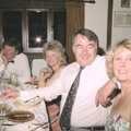 Corky and Elteb, Nosher's Dinner Party, Stuston, Suffolk - 14th September 1991