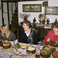 Sue, Andy and Mel, Cider Making, Stuston, Suffolk - 14th October 1991