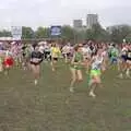 It's the Sunday Times fun run in Hyde Park, Nigel's Party and Hyde Park, Lancaster Gate, London - 16th October 1991