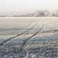 A frosty field in Stuston, A Frosty Morning, Suffolk and Norfolk - 15th December 1991