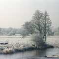 The River Waveney at Needham, A Frosty Morning, Suffolk and Norfolk - 15th December 1991