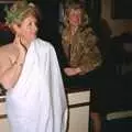 Bedsheet toga, Geoff and Brenda's Pre-Christmas Toga Party, Stuston, Suffolk - 17th December 1991