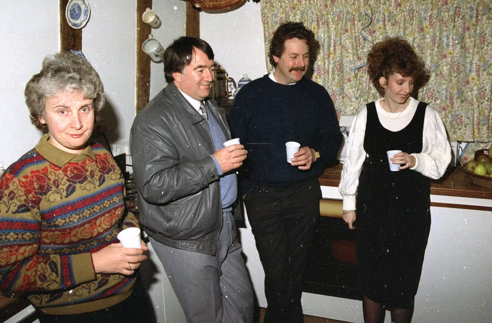 Corky, Keith and Monique discuss stuff, from Christmas in Devon and Stuston - 25th December 1991