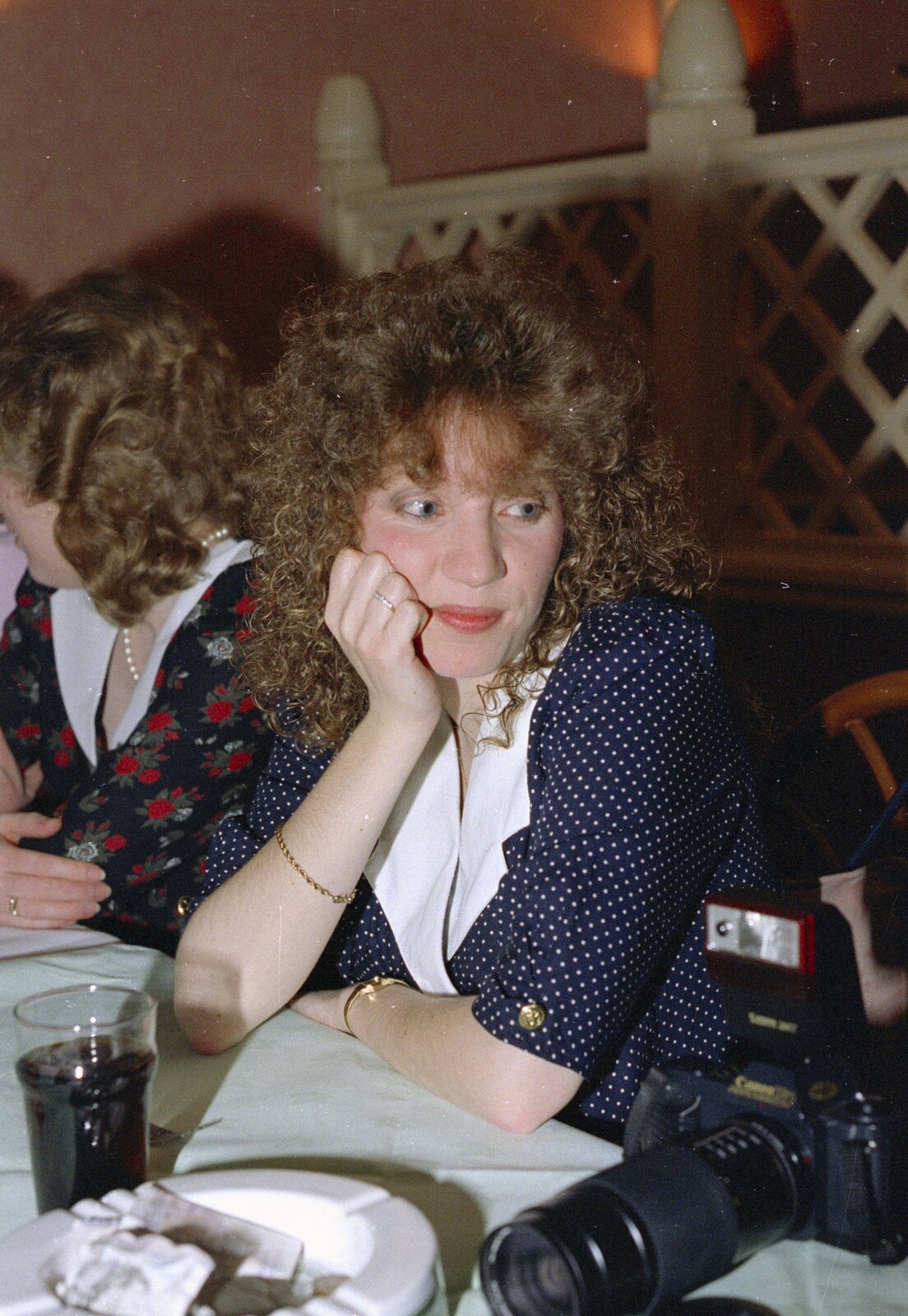 Monique from Printec at the Park Hotel, Diss, Norfolk - 14th January 1992