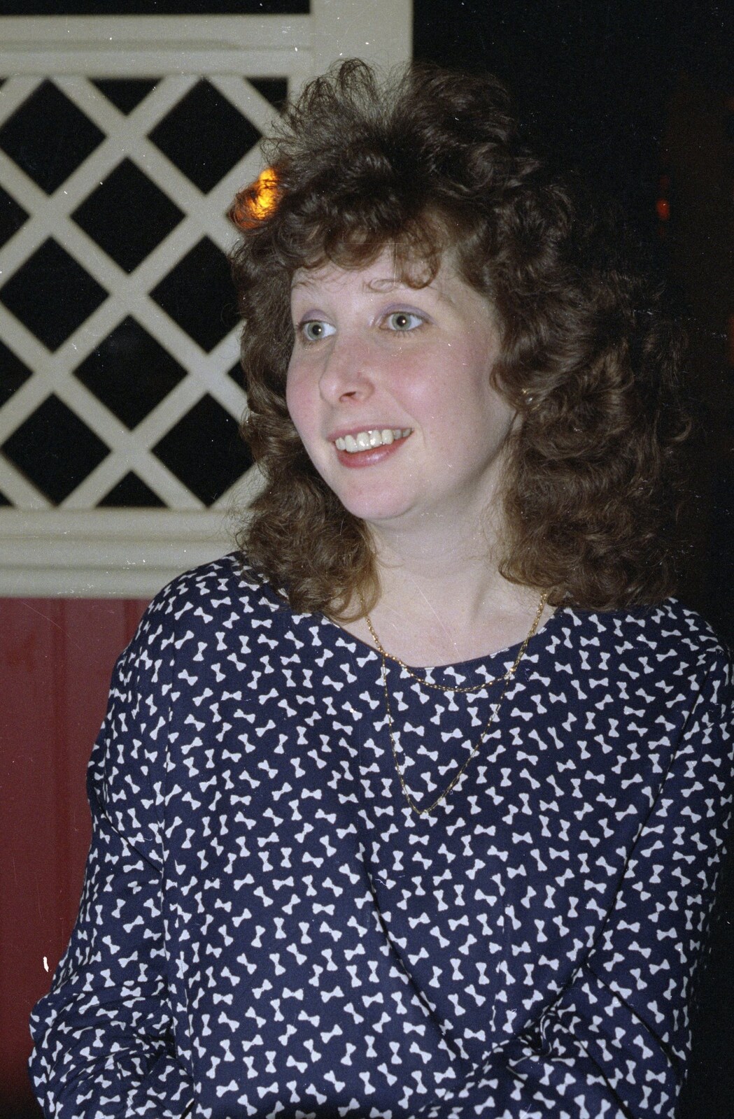 Alison Nightingale from Printec at the Park Hotel, Diss, Norfolk - 14th January 1992