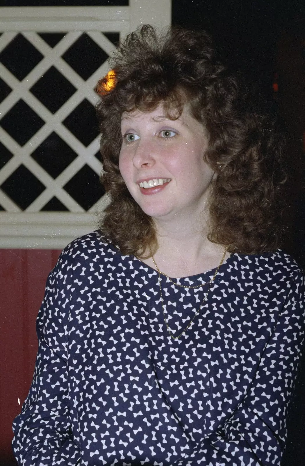 Alison Nightingale, from Printec at the Park Hotel, Diss, Norfolk - 14th January 1992