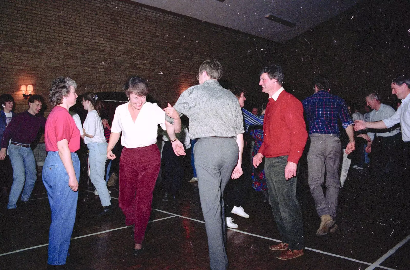 Badger has a spin, from A Ceilidh and a Walk Across the Common, Stuston - 26th February 1992