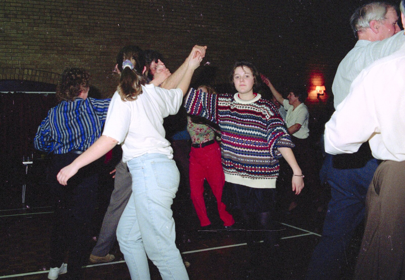A ceilidh star thing from A Ceilidh and a Walk Across the Common, Stuston - 26th February 1992
