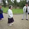 Milling around before the off, A Ceilidh and a Walk Across the Common, Stuston - 26th February 1992