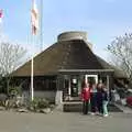 A final photo outside the main office, A Trip to Center Parcs, Eemhof, Netherlands - 24th March 1992