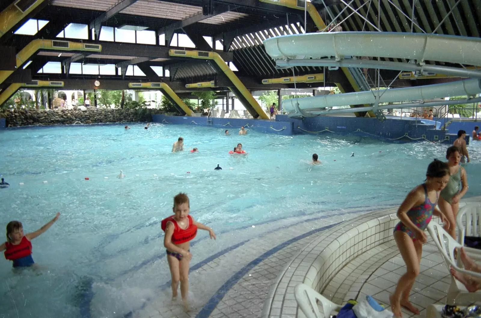 The big indoor pool, from A Trip to Center Parcs, Eemhof, Netherlands - 24th March 1992