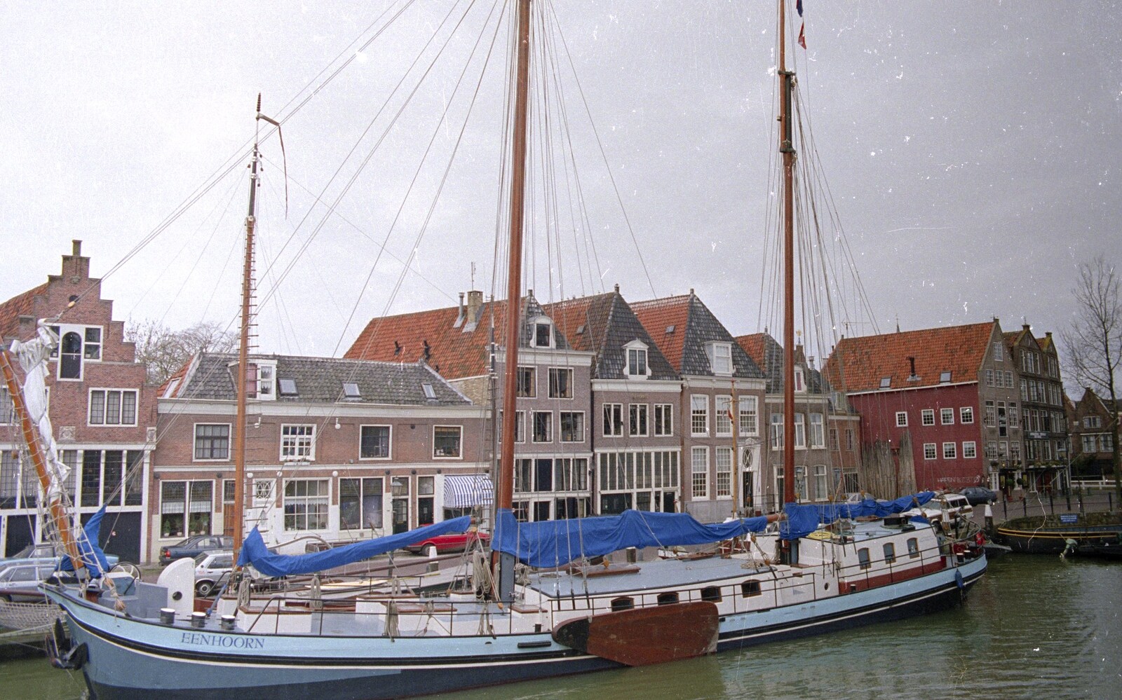 Out and About in Amsterdam, Hoorne, Vollendam and Edam, The Netherlands - 26th March 1992: The Eenhoorne river boat