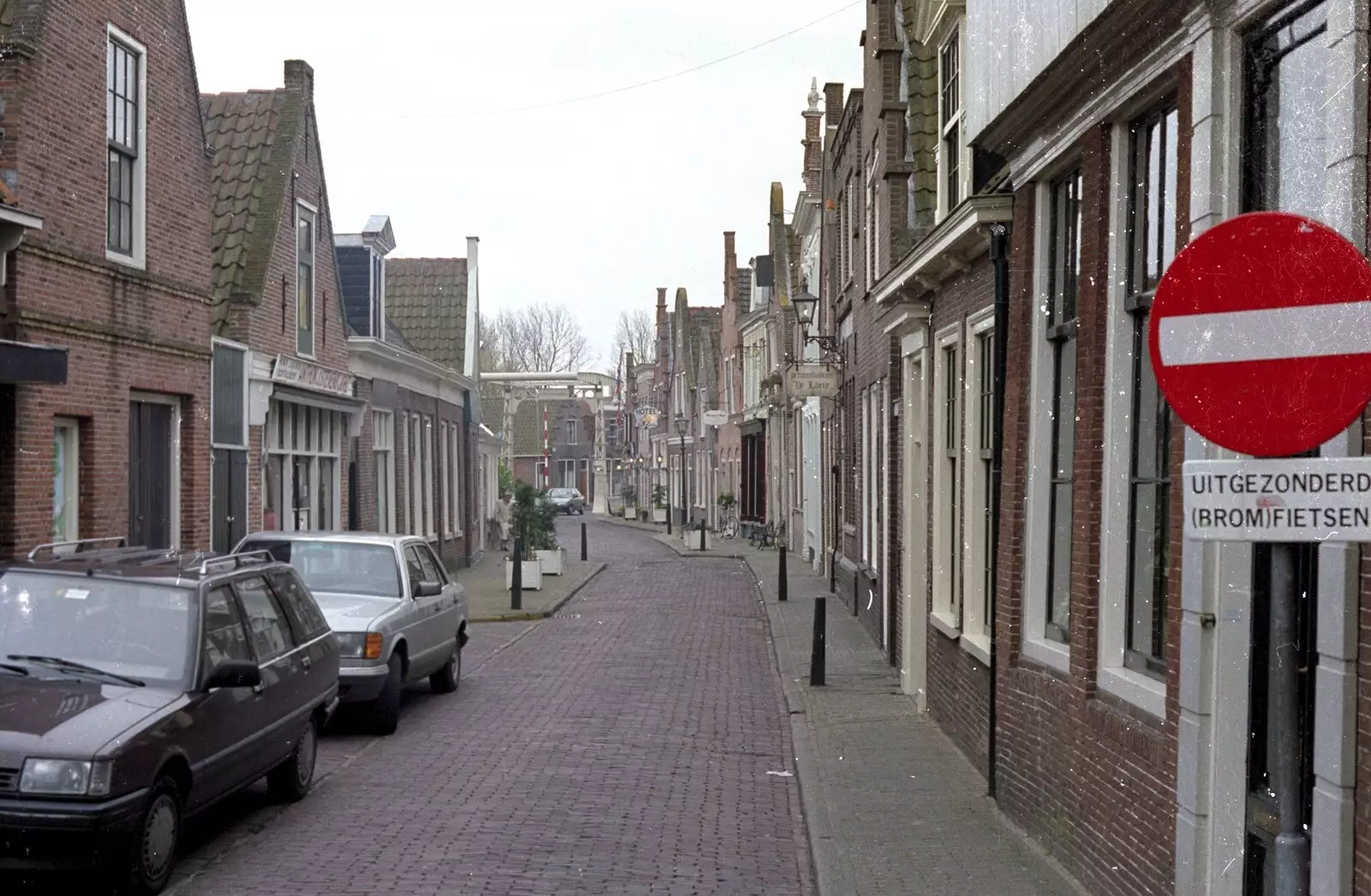 Another street somewhere, from Out and About in Amsterdam, Hoorne, Vollendam and Edam, The Netherlands - 26th March 1992