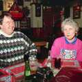 Corky and Linda, Out and About in Amsterdam, Hoorne, Vollendam and Edam, The Netherlands - 26th March 1992