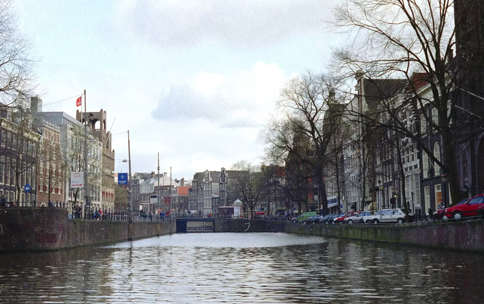 The River Amstel, from Out and About in Amsterdam, Hoorne, Vollendam and Edam, The Netherlands - 26th March 1992