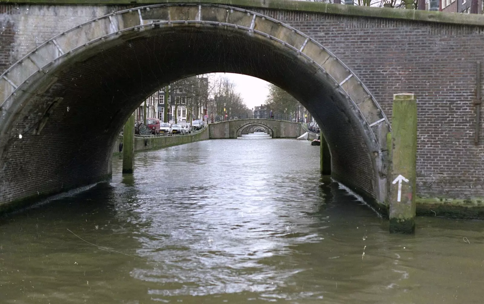 Infinite bridges, from Out and About in Amsterdam, Hoorne, Vollendam and Edam, The Netherlands - 26th March 1992