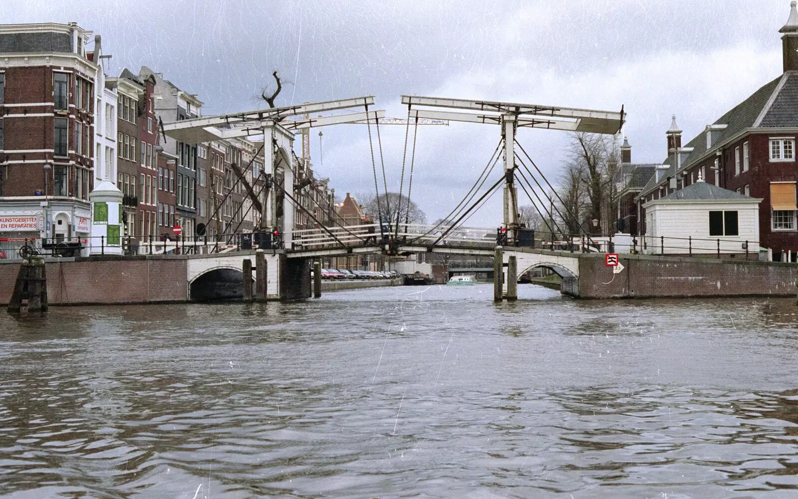 The Magere Brug over the river Amstel, from Out and About in Amsterdam, Hoorne, Vollendam and Edam, The Netherlands - 26th March 1992