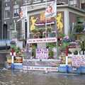 A gaudy floating homage to Malta, Out and About in Amsterdam, Hoorne, Vollendam and Edam, The Netherlands - 26th March 1992