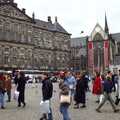 Some main square, Out and About in Amsterdam, Hoorne, Vollendam and Edam, The Netherlands - 26th March 1992