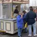 Getting ice-creams in Vollendam, Out and About in Amsterdam, Hoorne, Vollendam and Edam, The Netherlands - 26th March 1992