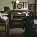 The museum's printing room, Capel Curig to Abergavenny: A Road-Trip With Hamish, Wales - 3rd April 1992