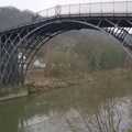 The world's first-ever Iron Bridge, Capel Curig to Abergavenny: A Road-Trip With Hamish, Wales - 3rd April 1992