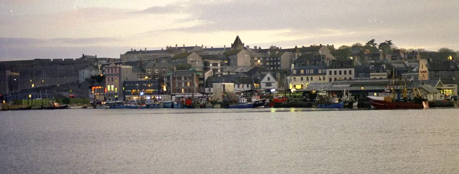 The Barbican when it was actually fishing boats, from Uni: A Mini Reunion, Plymouth, Devon - 14th April 1992