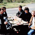 Sean, John, Moira, ?, Angela and Dave near Buckfastleigh