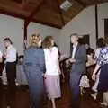 Steve-o gets his funkiest dance moves on, Printec Kelly's Wedding, Eye, Suffolk - 25th April 1992